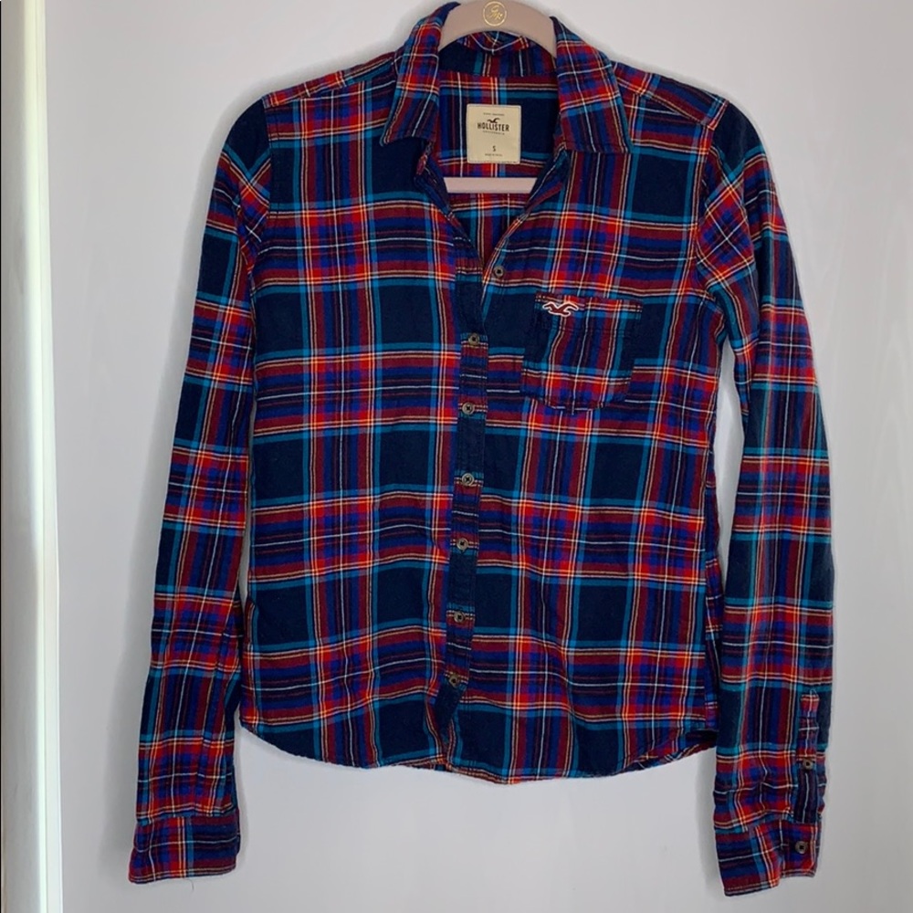 Hollister plaid flannel
